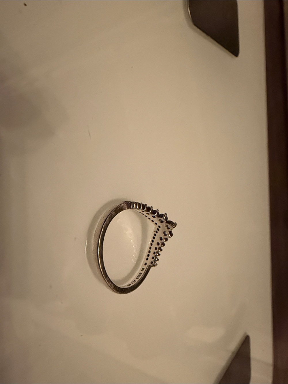 Pandora princess wishbone ring - Picture 3 of 6